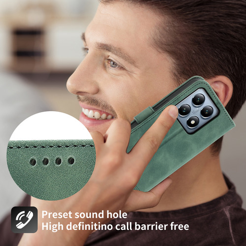 Funda Magnética Con Hebilla Magnética Con Logotipo De Línea Prensada En Caliente Para Huawei Honor Magic Series, Soporte Para Teléfono, Moderna, Carte