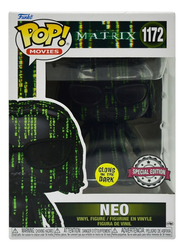 The Matrix Neo Edicion Especial #1172 Movies Funko Pop