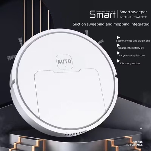 A M012 Robot Aspirador Robot Aspirador Agua Blanco