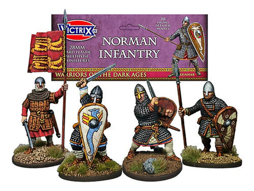 Kit Starter 2 Jogadores Saxon Vs Norman Victrix 4 Pts Saga