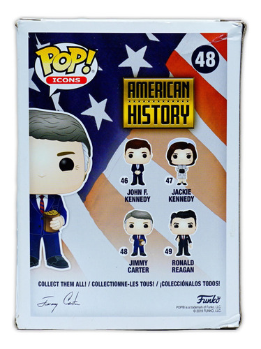 Funko Pop American History Jimmy Carter #48