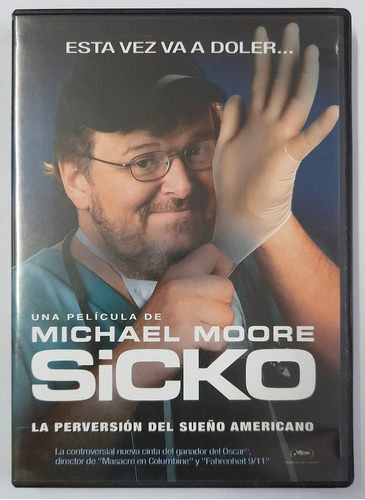 Dvd Sicko La Perversión Del Sueno Americano Michael Moore