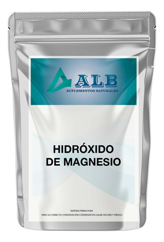 Hidróxido De Magnesio En Polvo (leche Magnesia ) 500 Gr Alb