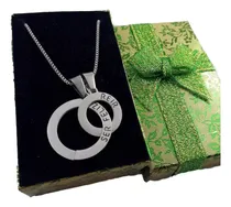 Comprar Collar Dije Ser Feliz Reir Cadena 55cm Estuche