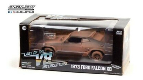 Greenlight 1:24 1973 Ford Falcon X8 Mad Max V8 Interceptor