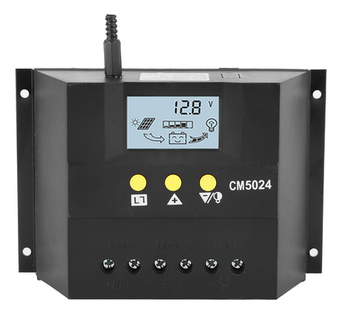 Controlador De Carga Solar Pwm/sistema De Batería Con Panel