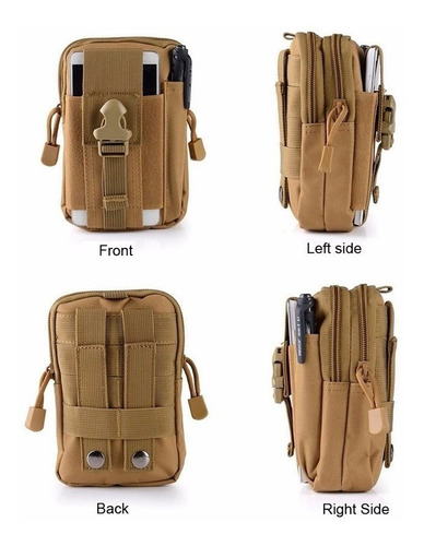 Estuche Sistema Molle Porta Celular Estilo Militar Oferta