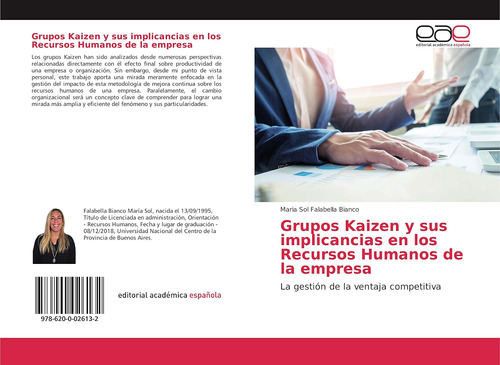 Libro: Grupos Kaizen Y Sus Implicancias En Los Recursos De