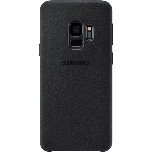 Capa Protetora Samsung Galaxy S9 Alcantara Cover Preta