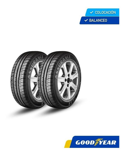 Combo X2 - Goodyear 175/70 R13 Assurance - Vulcatires Mdp