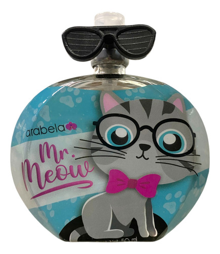 Mr Meow Fragancia Juvenil 50ml Aroma Floral Frutal Arabela Volumen De La Unidad 50 Ml