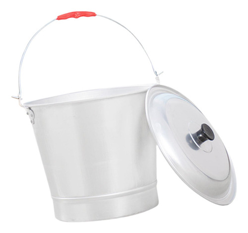 Cubo De Aluminio, Cubo De Metal, Cubo Capacidad 13l