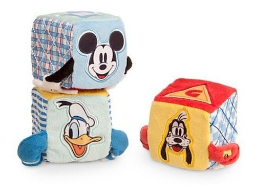 Disney Mickey Mouse Y Amigos Soft Blocks Para Bebe