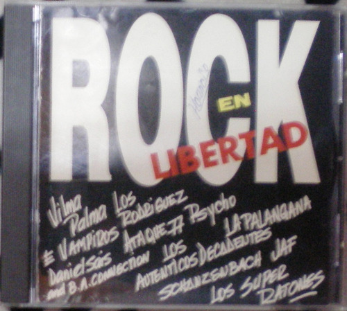 Rock En Libertad - Varios (1992) Cd 1ª Edición
