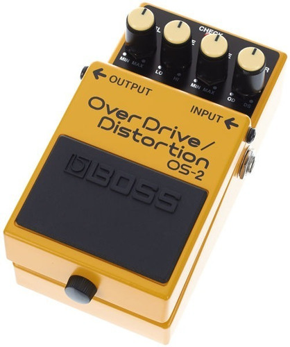 Imagen 2 de 7 de Pedal De Efecto Para Guitarra Boss Os-2 Overdrive Distortion