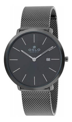 Relógio Oslo Masculino - Omysss9u0001 G1gx - Preto