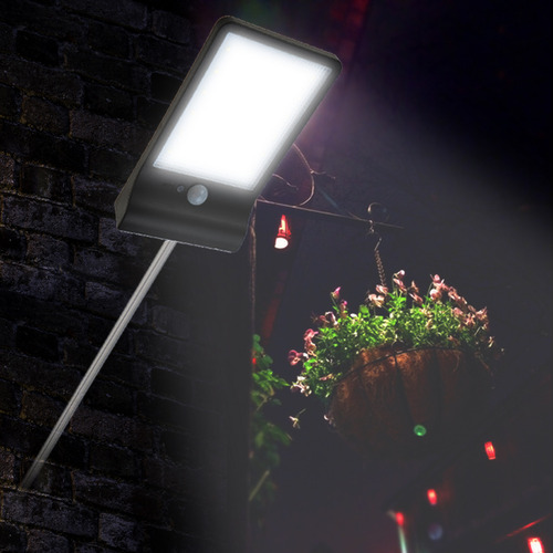 Lámpara De Pared Led Con Sensor De Movimiento Pir Alimentada
