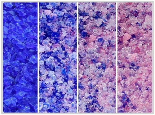Imagem 2 de 3 de Sílica Gel Azul 4 A 8 Mm Desumidificante E Desidratante 1 Kg