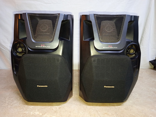 Módular Bocinas Panasonic Ak70 6 Ohms Potentes Altavoces Negro 160 W (Usado)