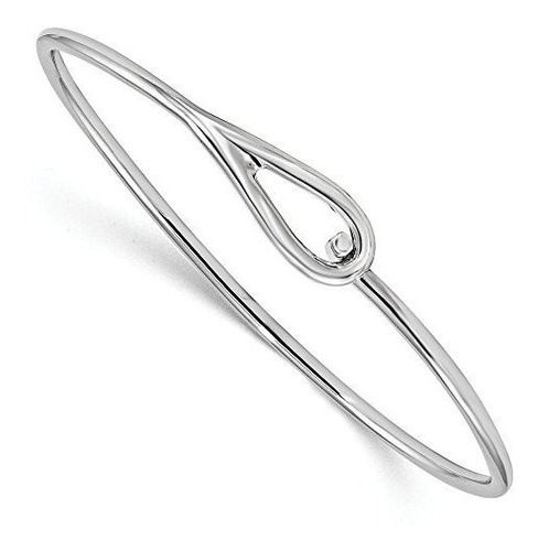 Brazalete - 925 Sterling Silver Bangle Bracelet Cuff Expanda