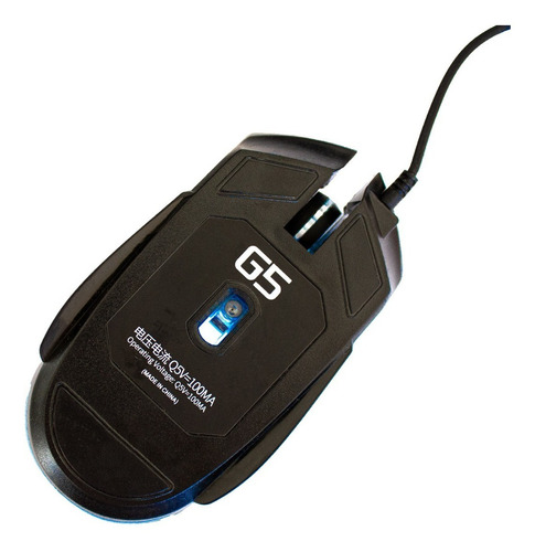 Mouse Gamer  Rgb G5  Con Diseño Deportivo 