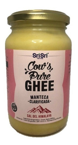 Cow's Pure Ghee Sal Del Himalaya Aceite Clarificada X 300g