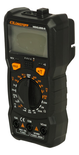 Multimetro Tester Digital 600v Lusqtoff Mdgl600-9