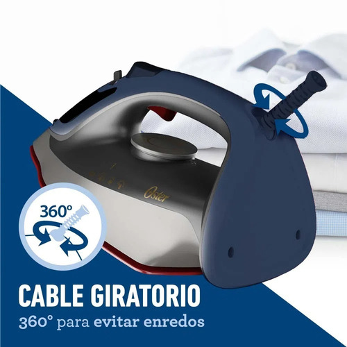 Oster Plancha A Vapor Gris Oscuro Gcstac6952 1600 W Gris Oscuro