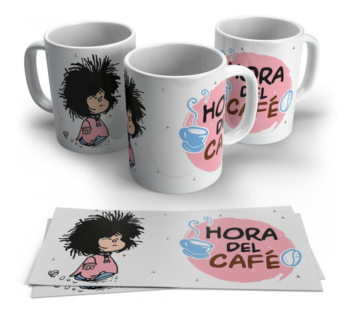 Mug Mafalda Pocillos Vasos Personalizados Tira Cómica Quino