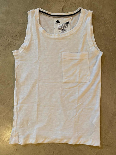Remera Musculosa Niño Sin Estrenar M:.zara T. 9años 134cm