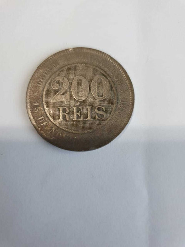 Lote De Moedas 200 Réis Da República. 