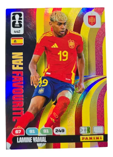 Carta Lamine Yamal - Fans Favourite Copa Mundial 2026 | Cuotas sin interés