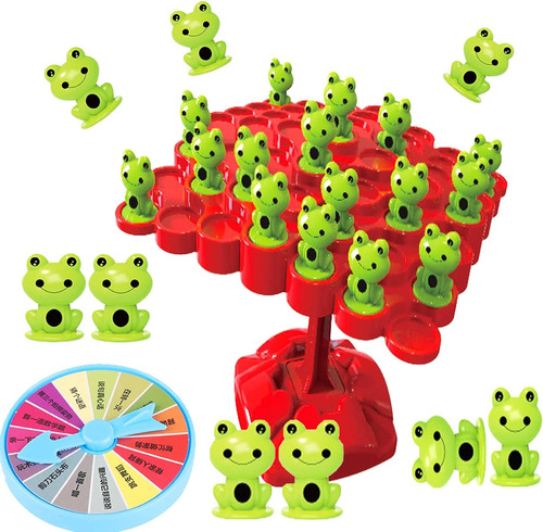 Juguetes De Escritorio Frog Balance Tree For Niños