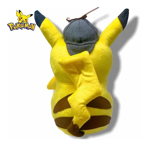 POKEMON - Film Détective Pikachu - Peluche 40 cm Détective Pikachu