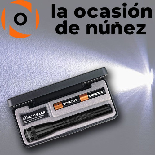 Imagen 3 de 6 de Linterna Maglite Rebel Led Aa Mini Mano 97lum 4 Funciones