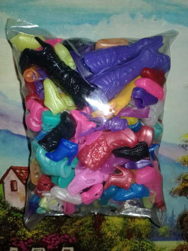 Lote De Zapatos Para Muñeca Barbie My Scene (Usado)