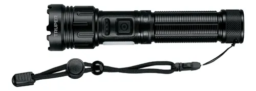 Linterna Recargable Led 410 Lm Truper LINAR-410 Linterna Negra Luz Blanco