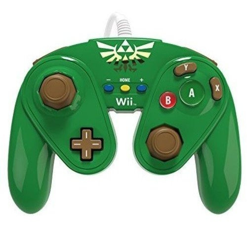 Pdp Wired Fight Pad Para Wii U - Enlace