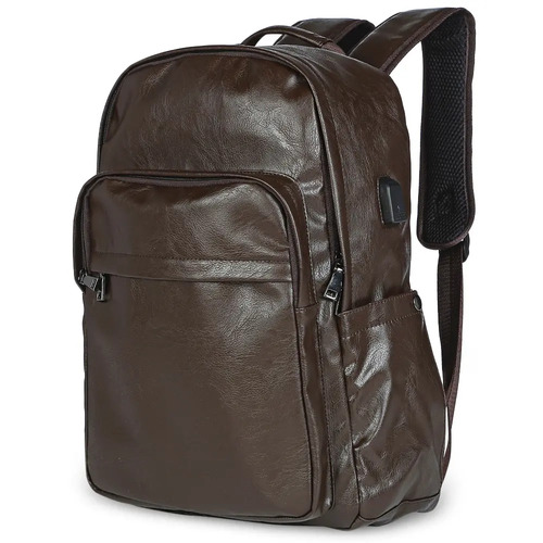 Mochila Guapabien De Ecocuero Con Cargador Usb Para Hombre | Meses sin  intereses