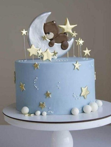 Adorno De Tortas Para Baby Shower, Bautizo En Porcelana