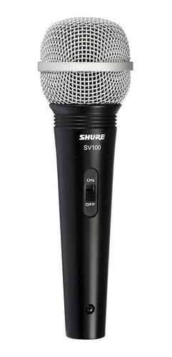 Imagen 1 de 2 de Micrófono Shure Sv100 Dinamico Cardioide De Mano Karaoke