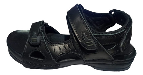 Sandalias Outdoor De Cuero Para Hombre Correa Ajustable