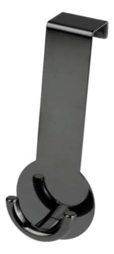 Estante De Tela De Gancho De La Puerta Organización Negro