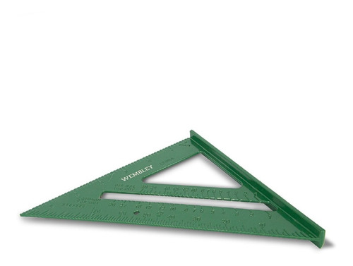 Escuadra Con Sombrero Carpintero Aluminio Triangulo Wembley