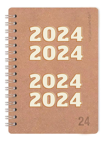 Repuesto Agenda Vacavaliente 2022 Tapa Blanda Diario 15x21