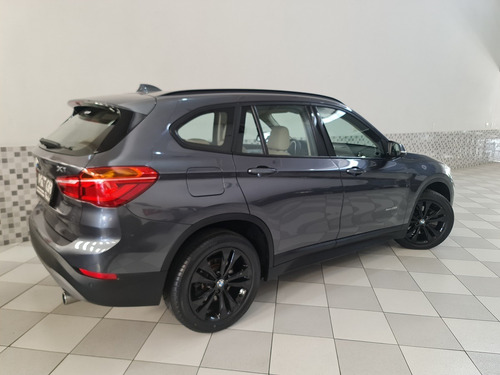 Imagem 2 de 15 de Bmw X1 2.0 Turbo Active Flex 2018 Cinza Interior Caramelo