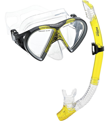 Set De Snorkel Seco México Mask