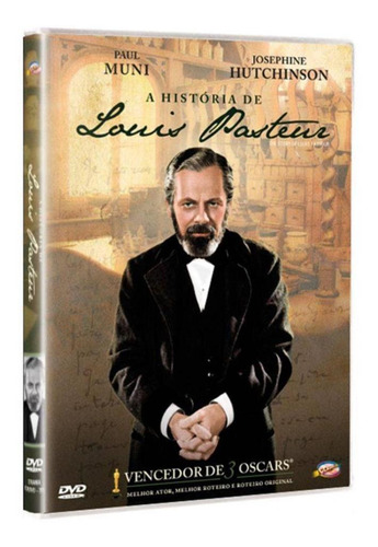 A História De Louis Pasteur - Dvd - Paul Muni