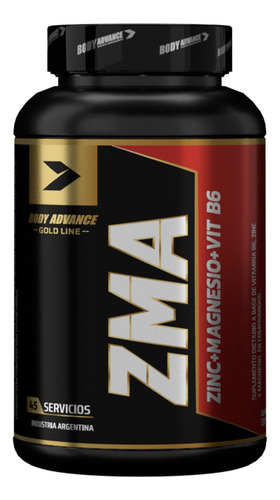 Zma 90 Comp Body Advance Magnesio Zinc Vitamina B6