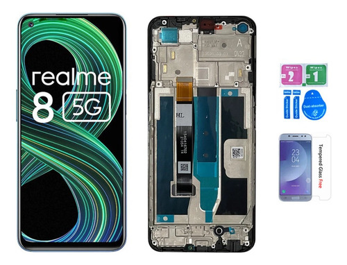 A Pantalla Lcd Con Marco For Realme 8 Realme 8 5g